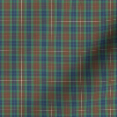 Fraser hunting tartan, 2" (1/3 scale), modern colors