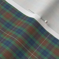 Fraser hunting tartan, 2" (1/3 scale), modern colors