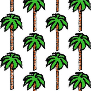 Isle of Cubism Palm Trees