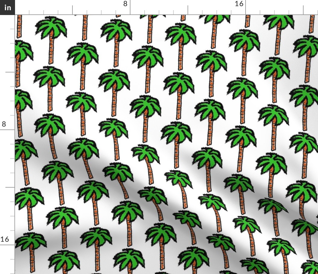 Isle of Cubism Palm Trees