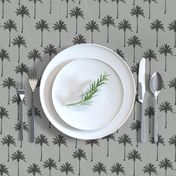 Palm Trees on Gray Lighter