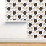 Pomeranians white Small Print