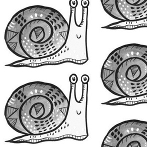 Snail - Greyscale