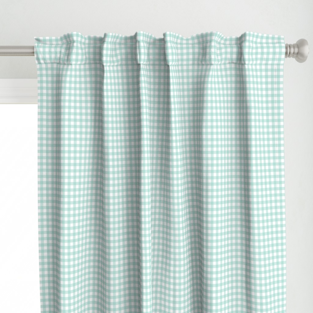 Mint Gingham