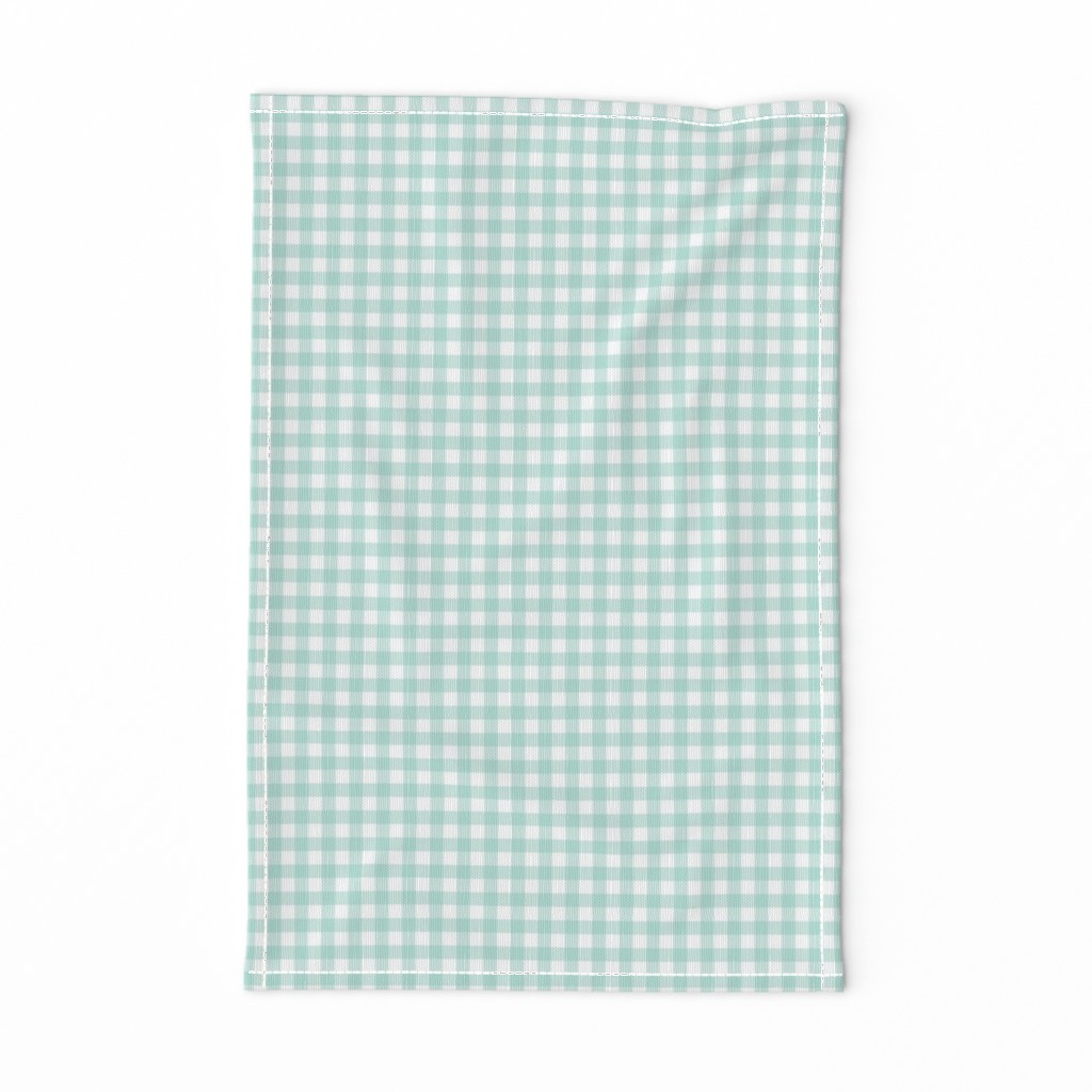 Mint Gingham