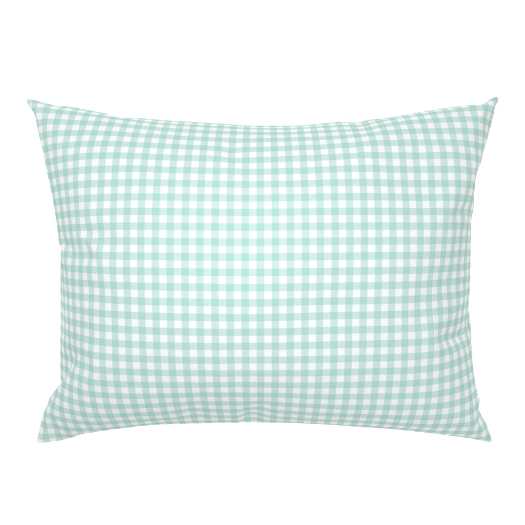 Mint Gingham