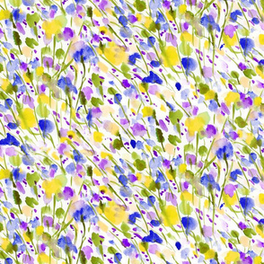 Wild Nature Purple Yellow