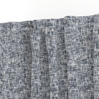 Tamara: Dark gray-navy + white linen weave by Su_G_©SuSchaefer