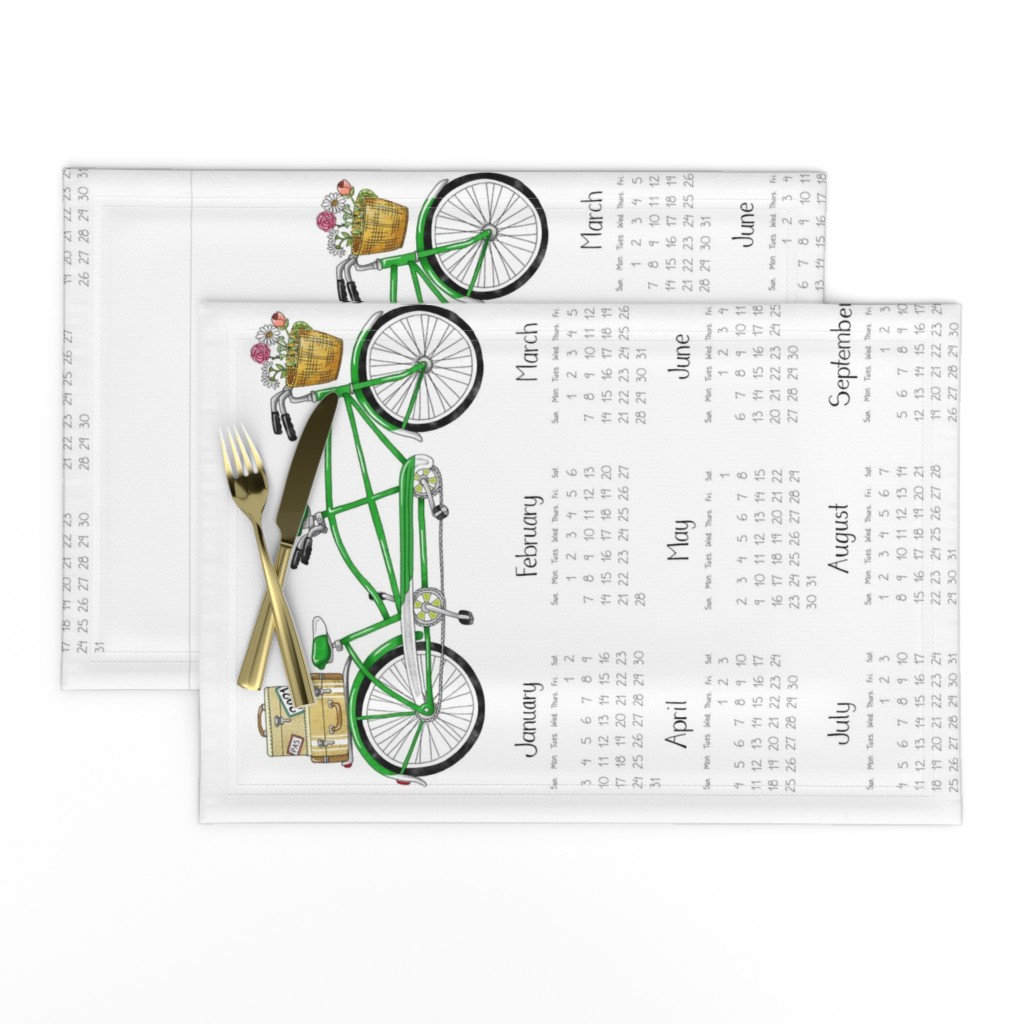 2021 Tandem Calendar - Green
