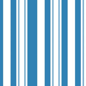 Mackinac Stripes Blue And White