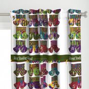 Advent Stocking Garland