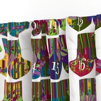 Advent Stocking Garland