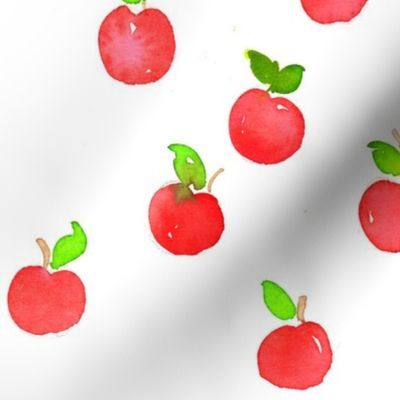 red apples