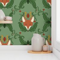 Majestic Fox Damask