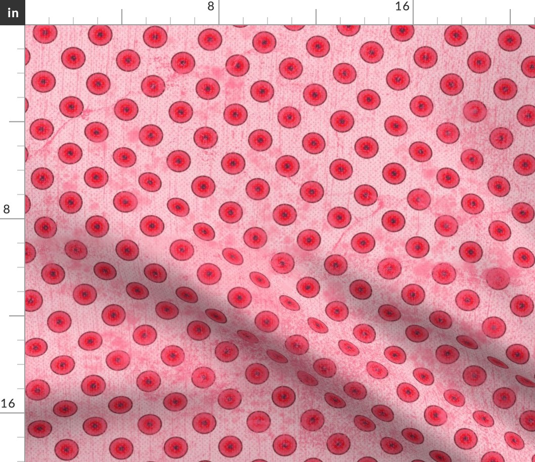 Pink dots basic textured