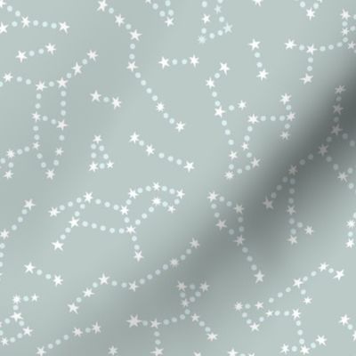 M - Star Constellations (mint-grey)