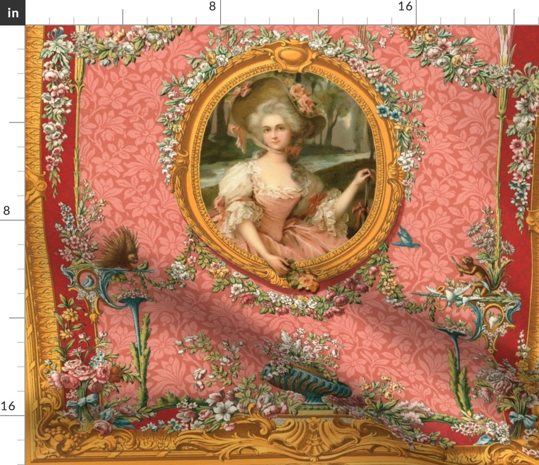 Rococo Frame ~ Mademoiselle Rosette 