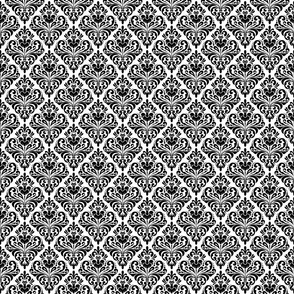 Floral damask pattern, 6"