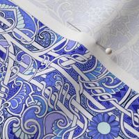 Dizzy Blue Paisley