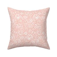 Festooned Feathered Friends - Bird Paisley Pink