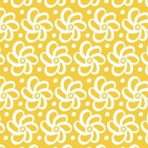 Flora Dora - Floral Yellow