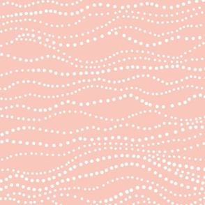 Twinkle Lights - Geometric Dot Stripe Pink 