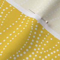 Twinkle Lights - Geometric Dot Stripe Yellow 