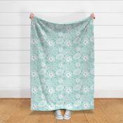 Festibloom - Modern Floral Aqua