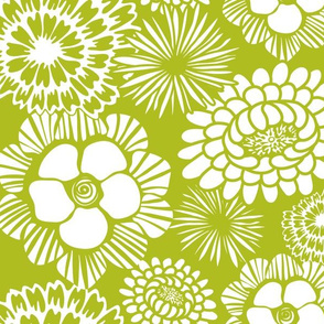 Festibloom - Modern Floral Green