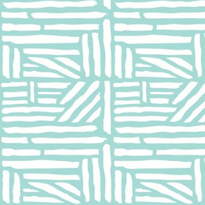 Driftwood - Geometric Aqua