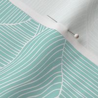 Dunes - Geometric Waves Stripes Light Aqua Regular Scale