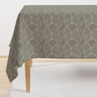 Dunes - Geometric Waves Stripes Taupe Regular Scale