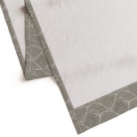 Dunes - Geometric Waves Stripes Taupe Regular Scale