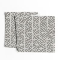 Textured Mudcloth in Gray