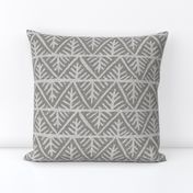 Textured Mudcloth in Gray