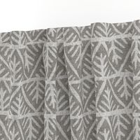 Textured Mudcloth in Gray