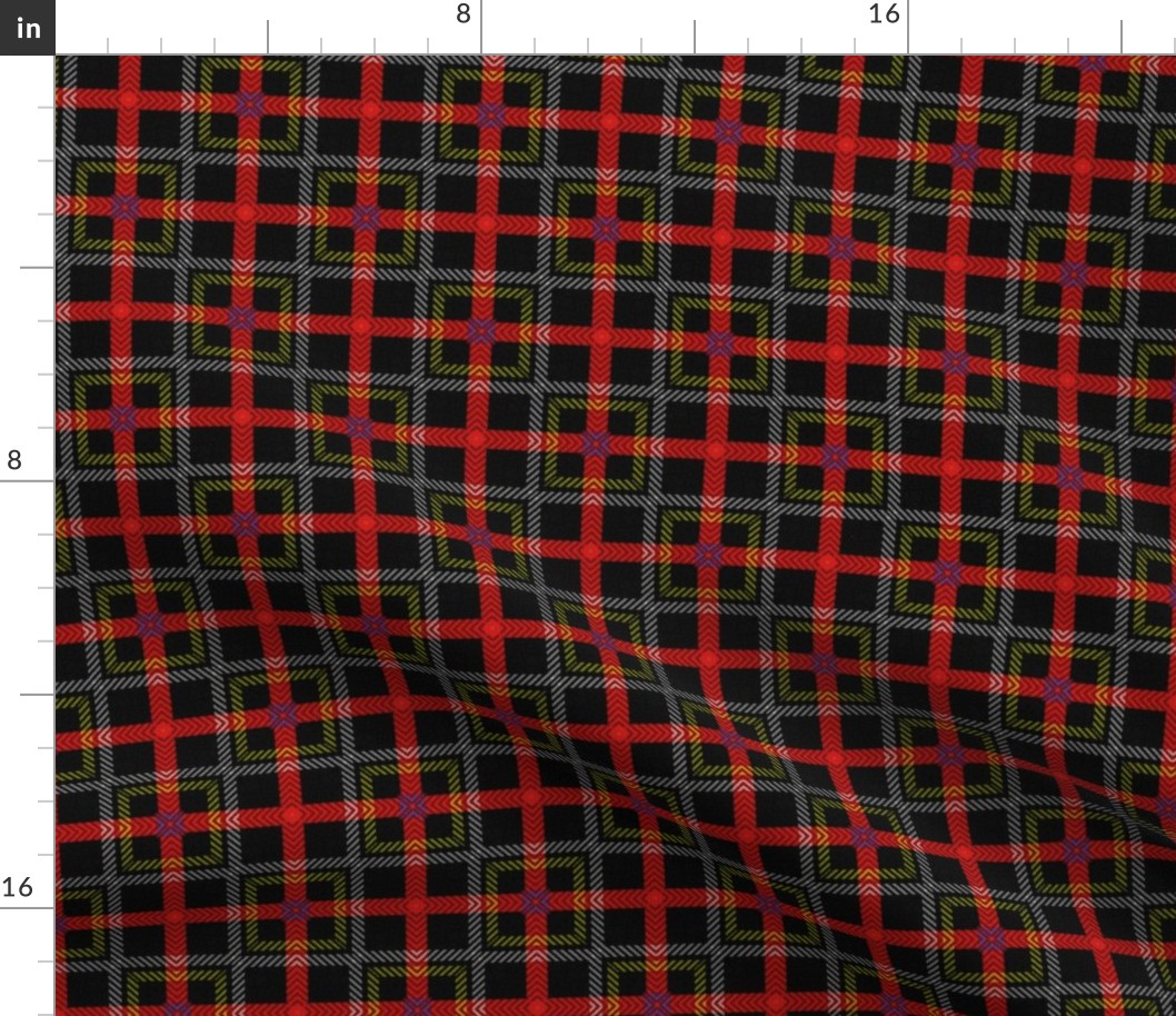  Off Kilter ~ Royal Stewart Tartan ~  Rod