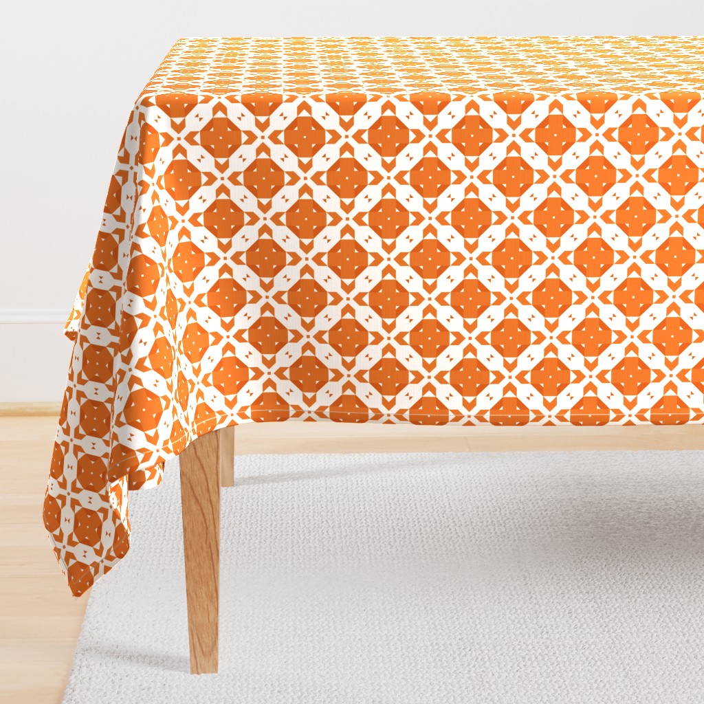 Funky Geometric ~ Many Oranges