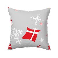 Retro Danish snowflakes and gifts