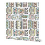 Tea Tins Kitchen Towel - Tea Towel