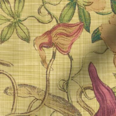 Gracious Abundance ~ Trianon Cream ~ Linen Luxe 