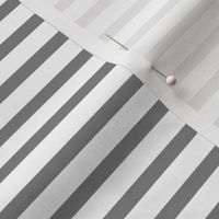 Stripes Vintage Gray and White