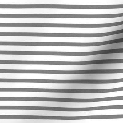 Stripes Vintage Gray and White