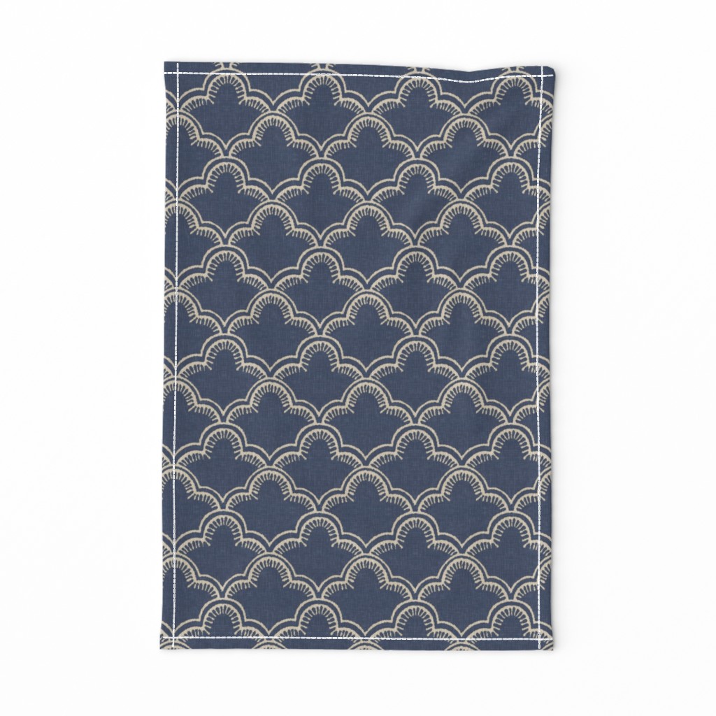 Tangier in Indigo Linen