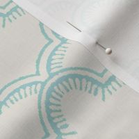 Tangier in Aqua Reverse