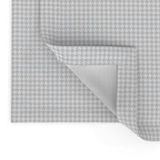 houndstooth tiny light grey