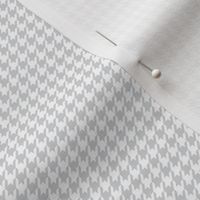 houndstooth tiny light grey