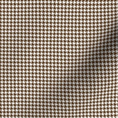 houndstooth tiny brown