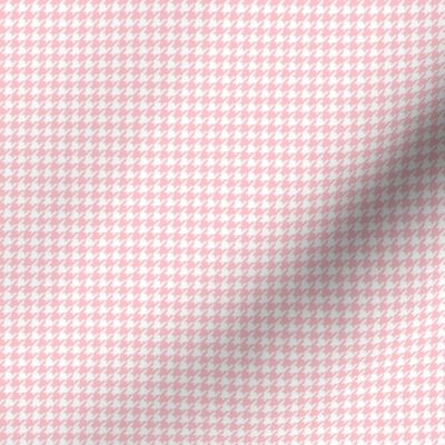 houndstooth tiny light pink