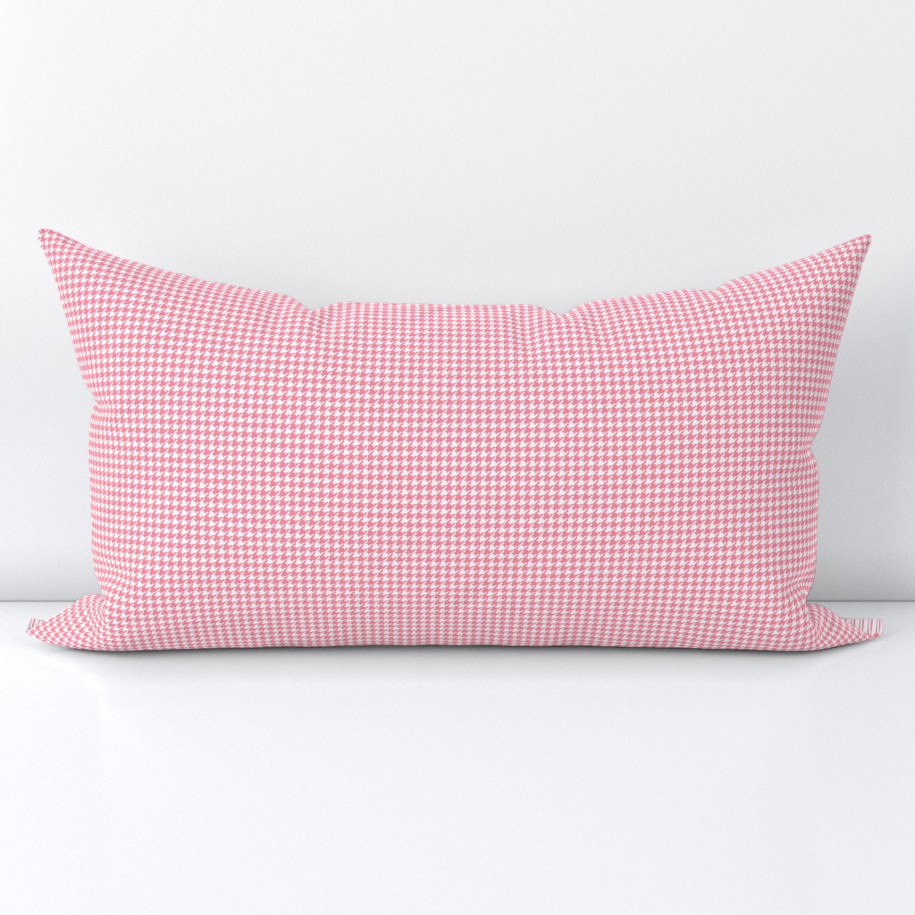 houndstooth tiny pretty pink